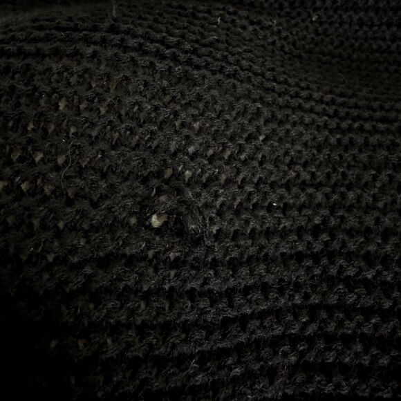 Steve Madden Infinity Scarf Sweater Knit Black Beige OS am - Picture 9 of 9